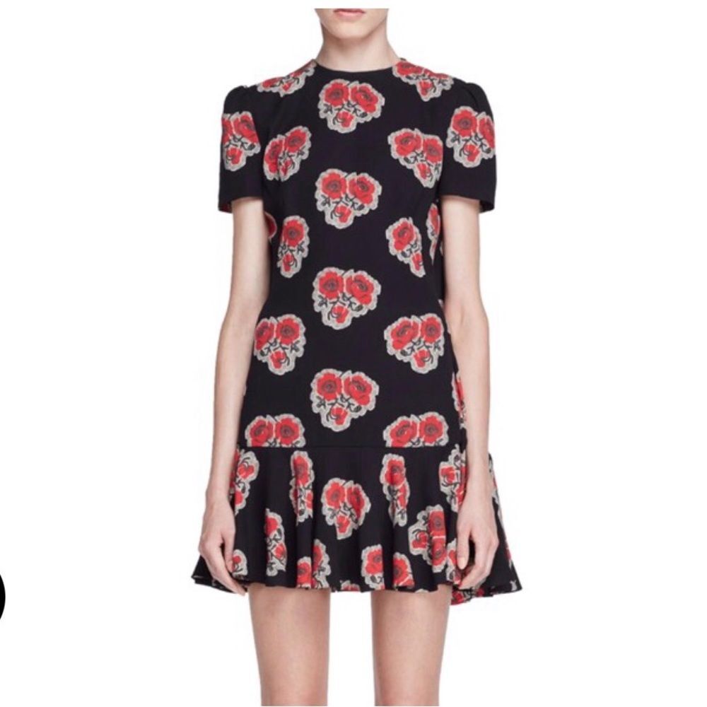 NWT Alexander McQueen floral dress